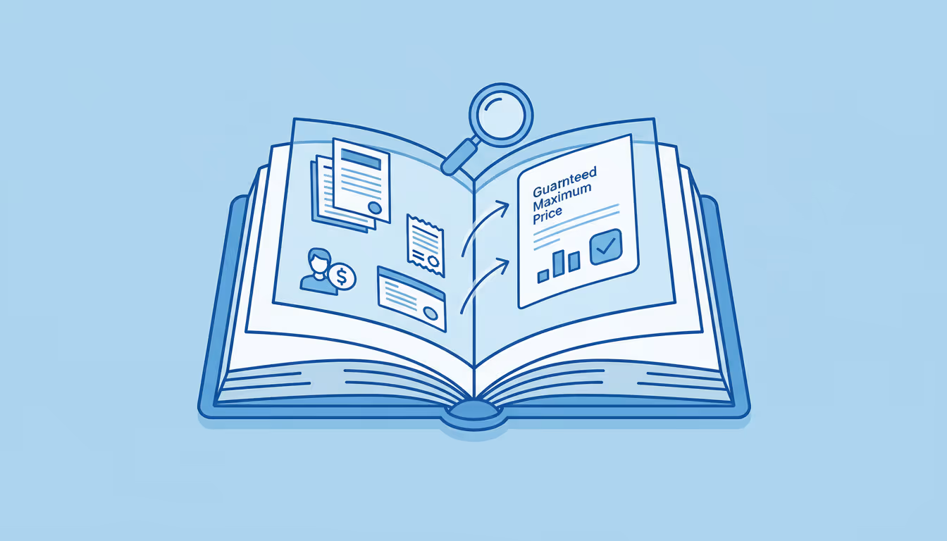 Open Book definition, Open Book in construction, what is Open Book, Open Book meaning, Open Book glossary