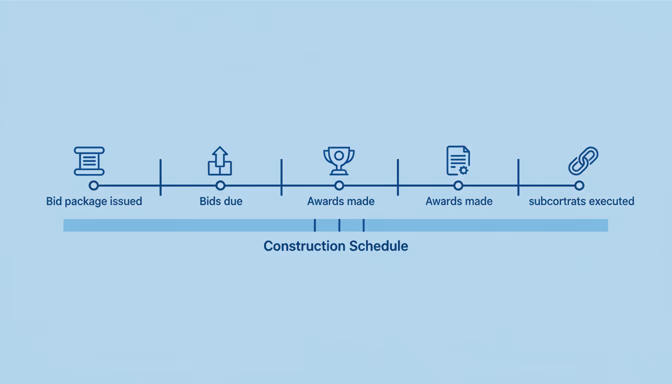 Procurement Schedule definition, Procurement Schedule in construction, what is Procurement Schedule, Procurement Schedule meaning, Procurement Schedule glossary