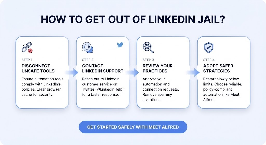 Getting out of LinkedIn Jail