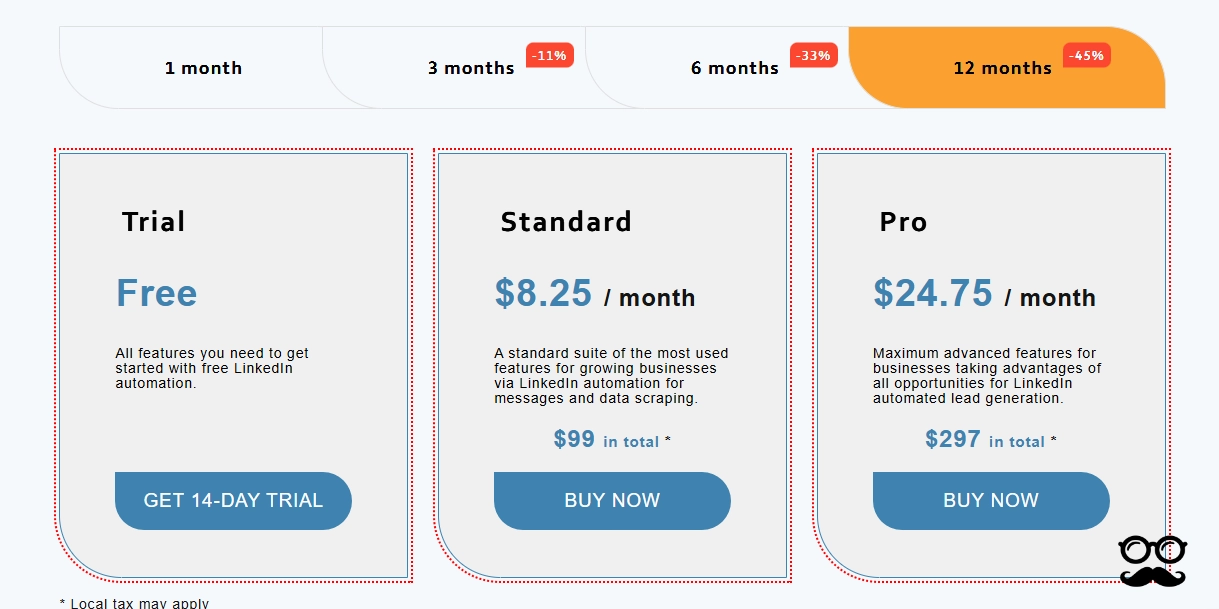 LinkedHelper Pricing Review