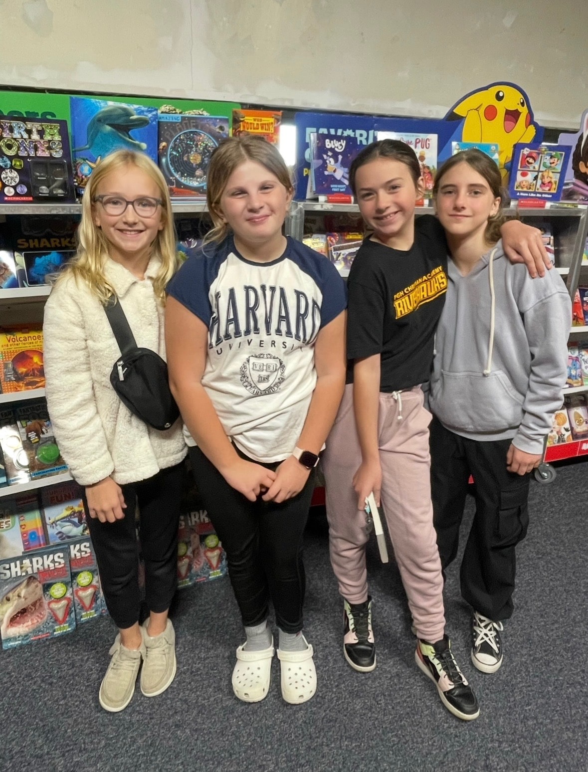 Students enjoying lunch together at Pittsburgh Christian Academy