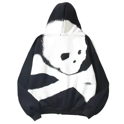 Travis Scott Cactus Jack Mastermind Skull Zip Up Hoodie Black