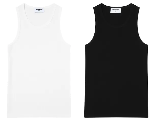 Union Kingdom Slim Waffle Blank Tank Top (2 Variants)