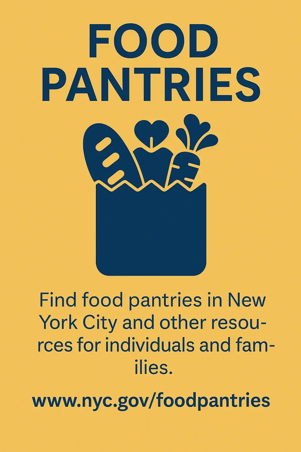 Food Pantries flyer