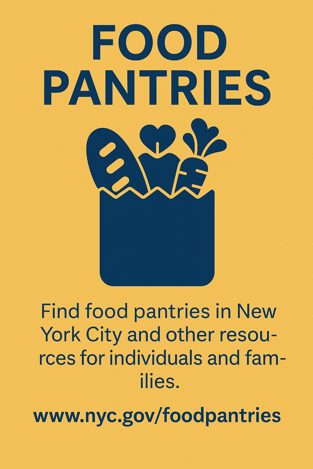 Food Pantries flyer