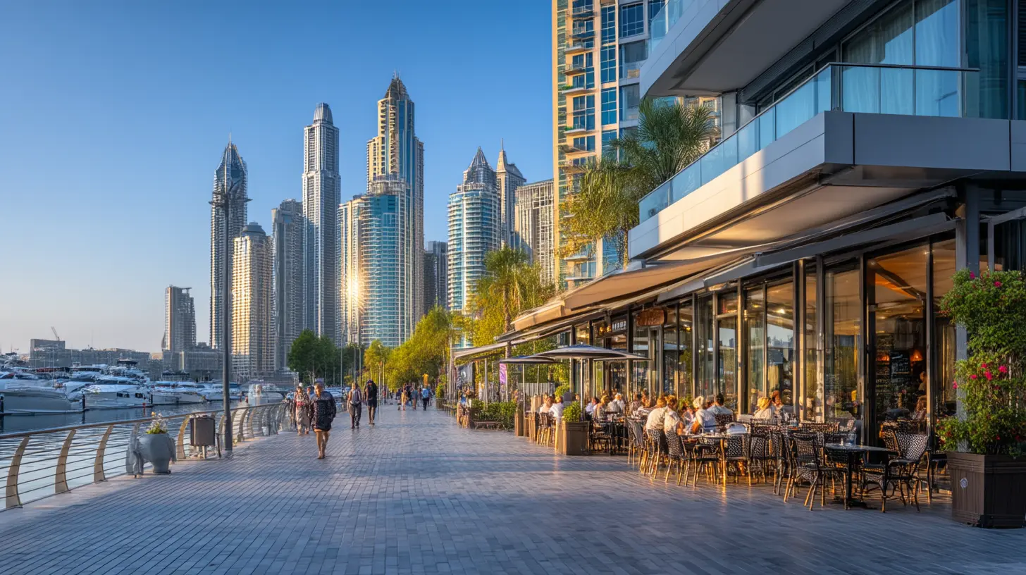 high-end living Dubai Marina