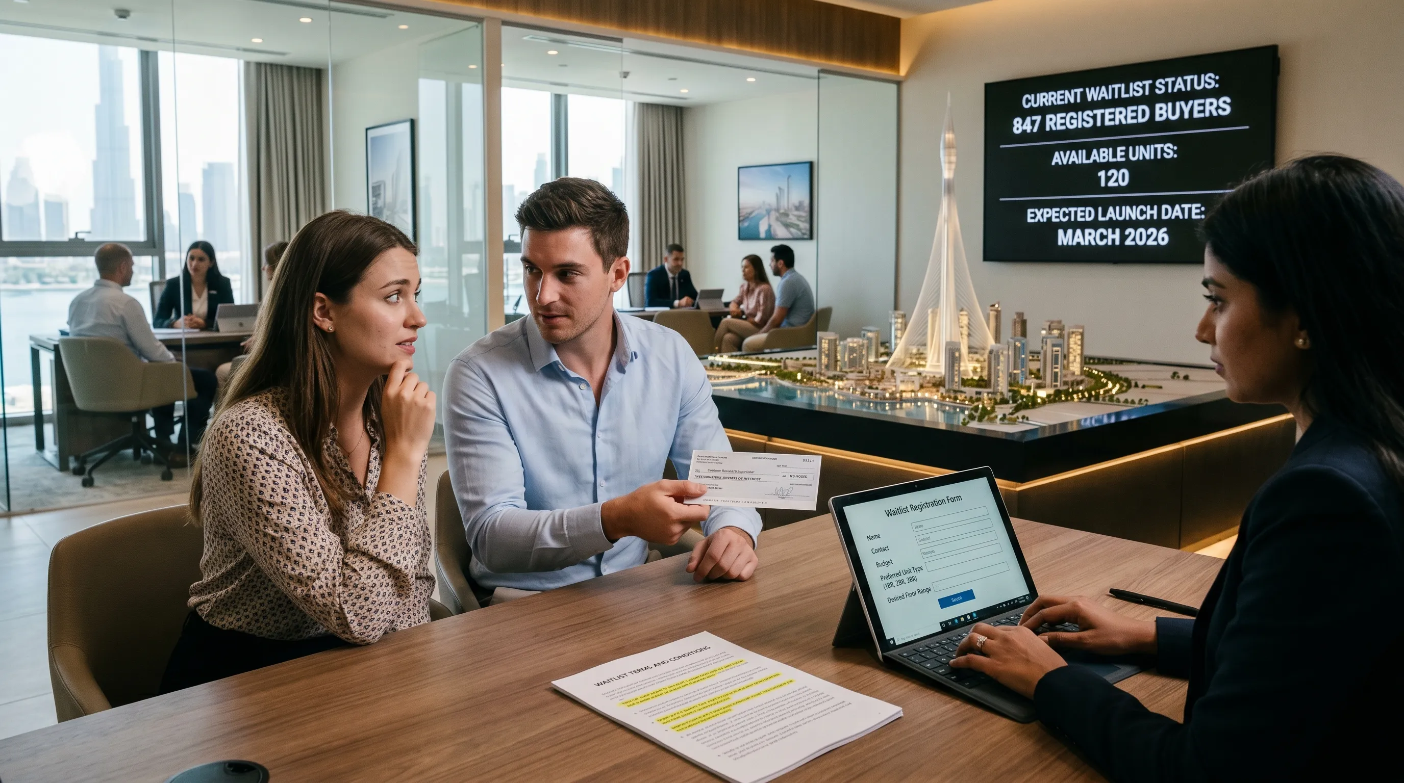 Dubai apartment waiting lists
