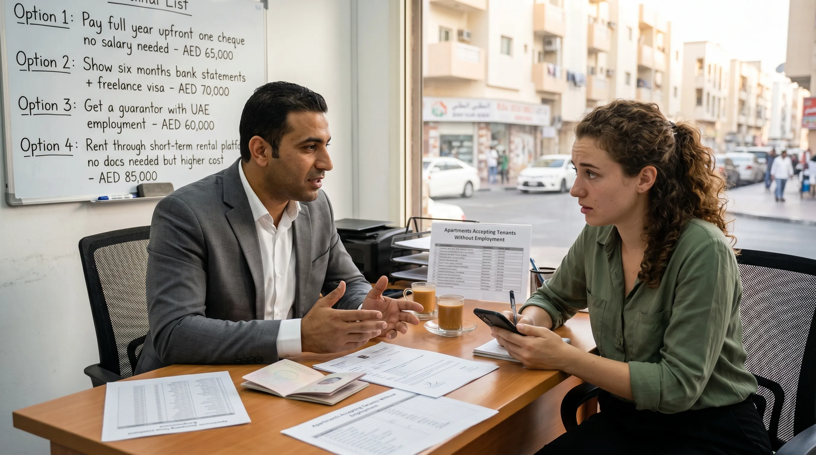 Can You Rent an Apartment Without a Job in Dubai