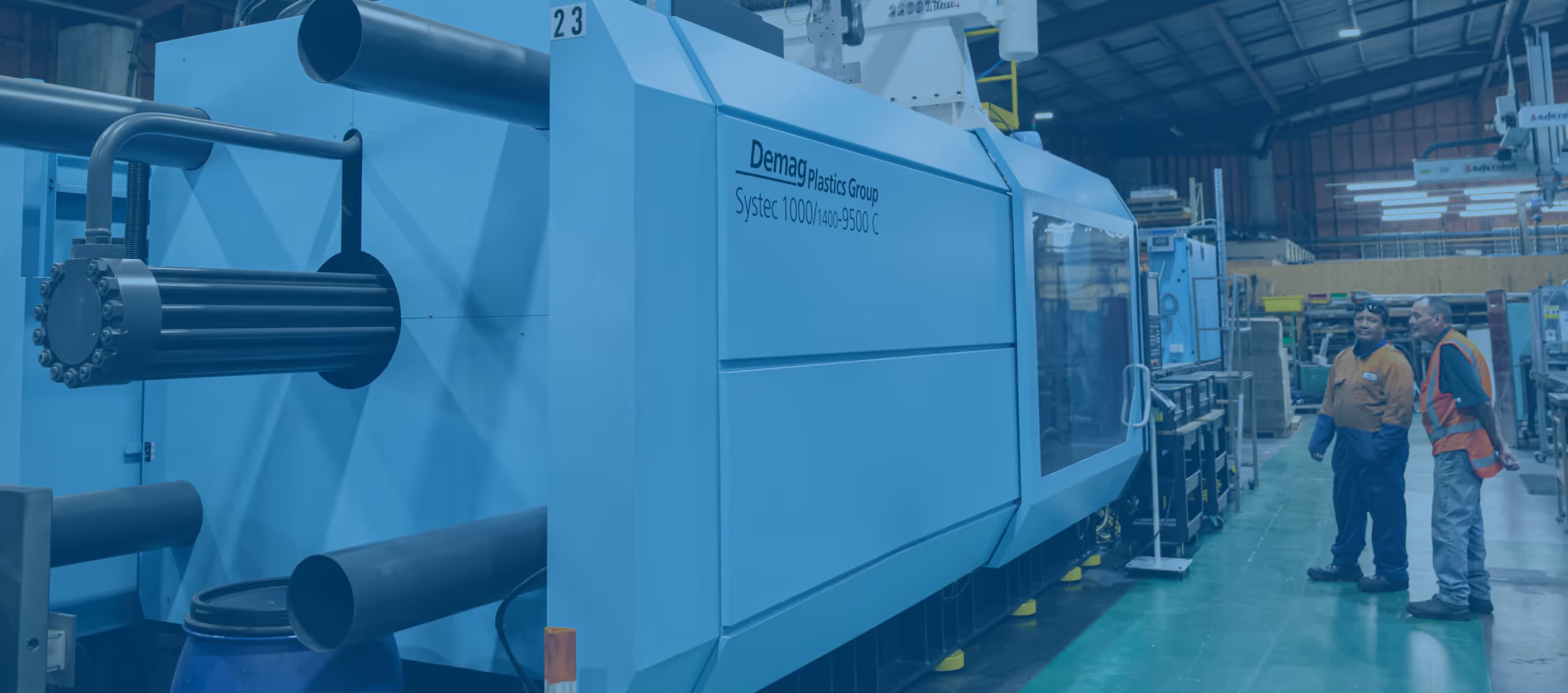 a Uniplas Injection moulding machine