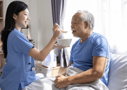National Nursing Assistants Week (June 11-17) graphic by Lifemere for dysphagia care.
