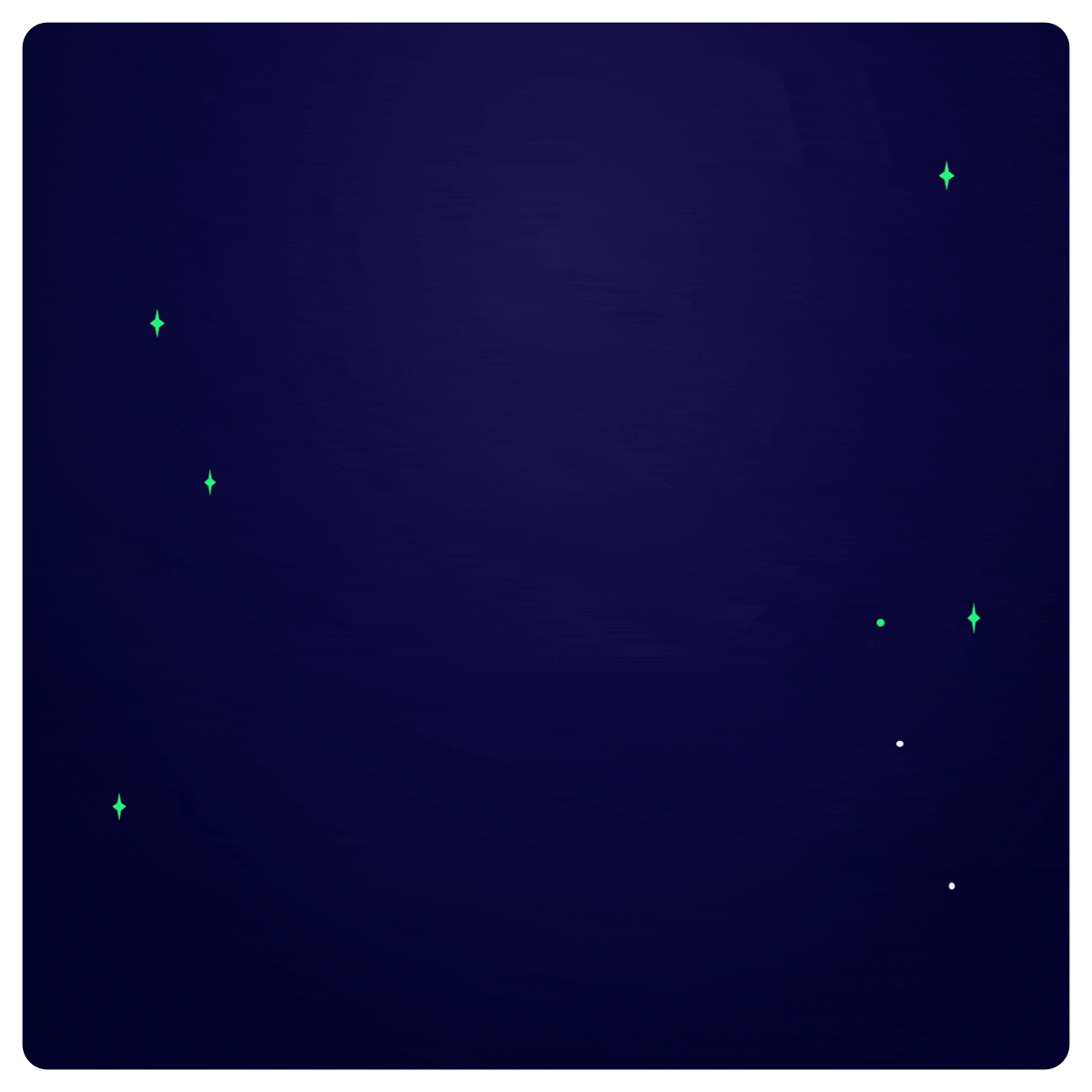 Animated visualization of Cyera’s AI-native data security operations across cloud environments.
