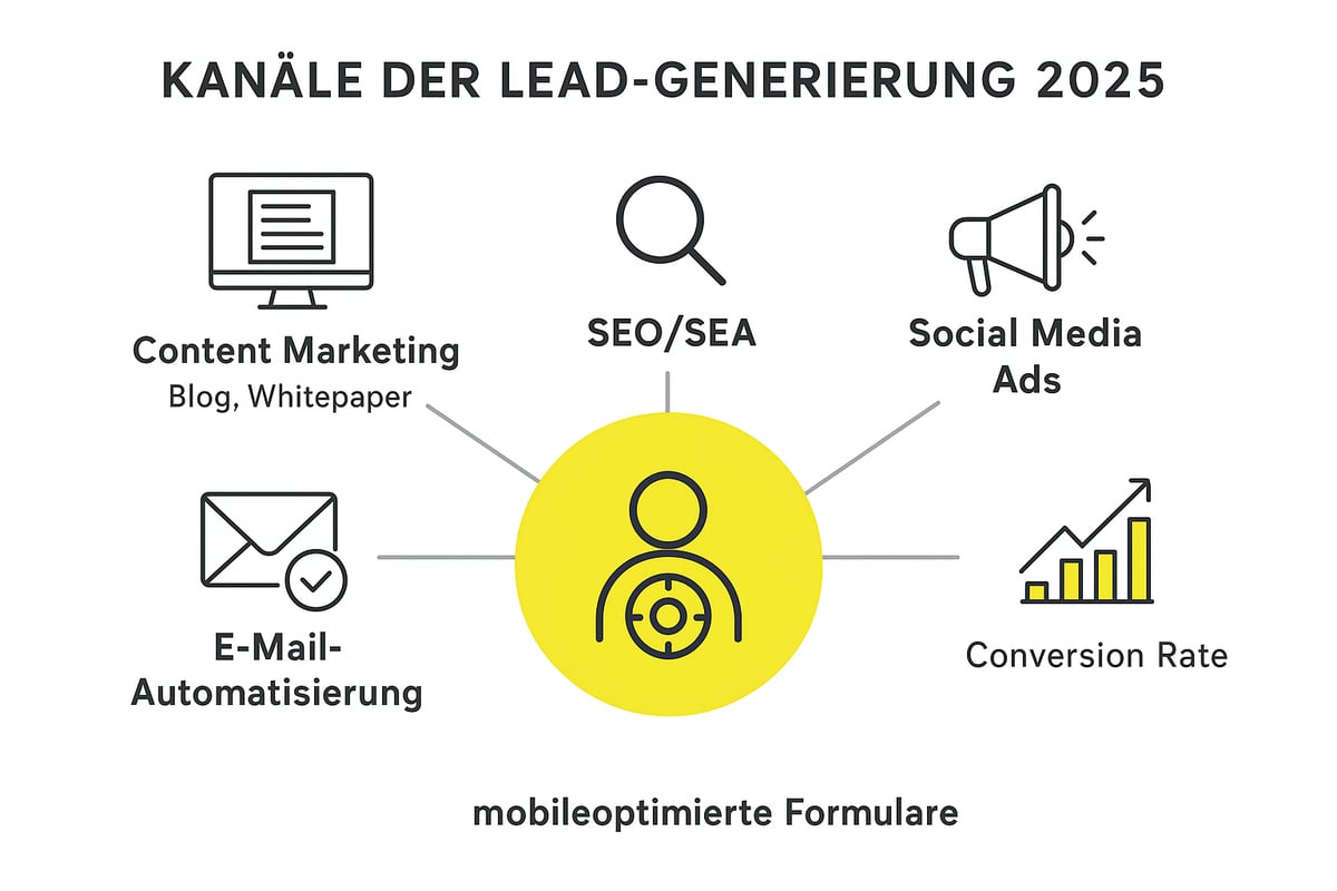Lead-Generierung: Effiziente Strategien und Kanäle