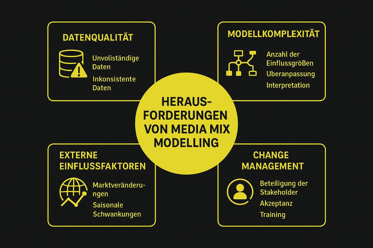 Herausforderungen und Stolpersteine im Media Mix Modelling