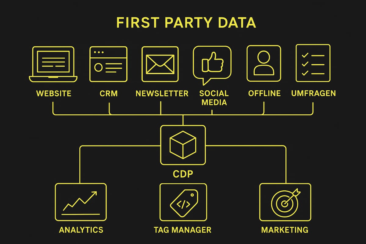 Wege zur Erhebung und Nutzung von First Party Data