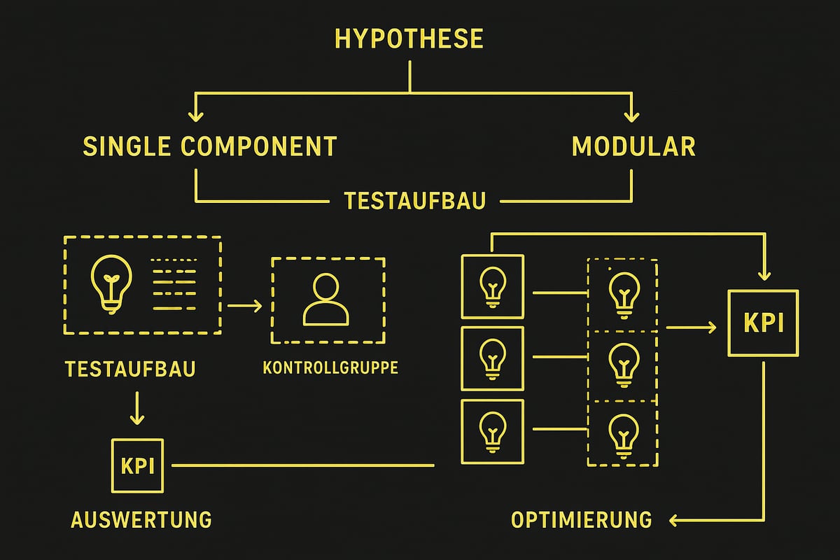 Strategien und Methoden für effektives Creative Testing