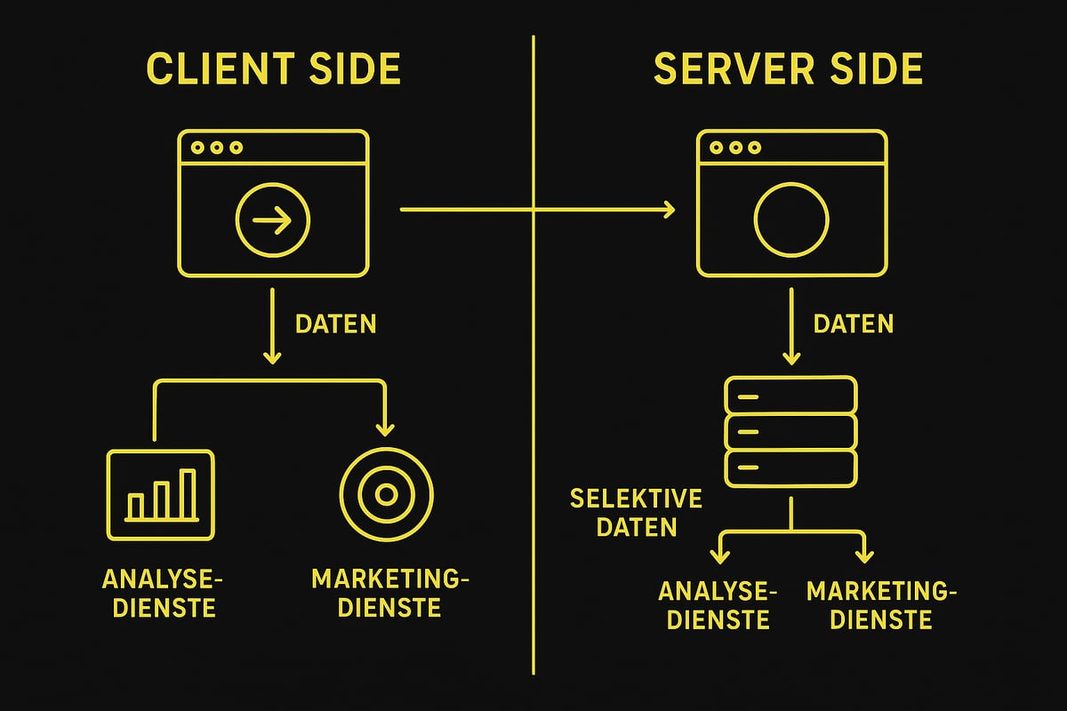 Was ist Server Side Tracking? Grundlagen und Abgrenzung