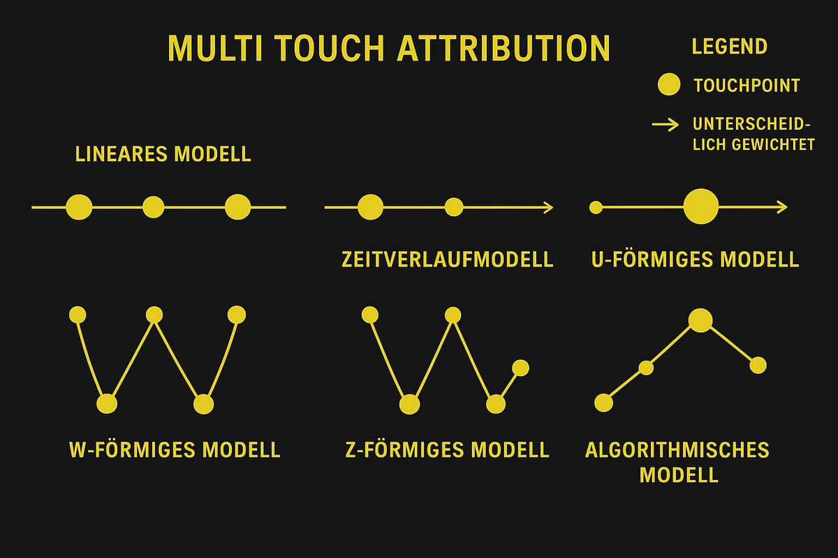 Die wichtigsten Multi Touch Attributionsmodelle im Überblick