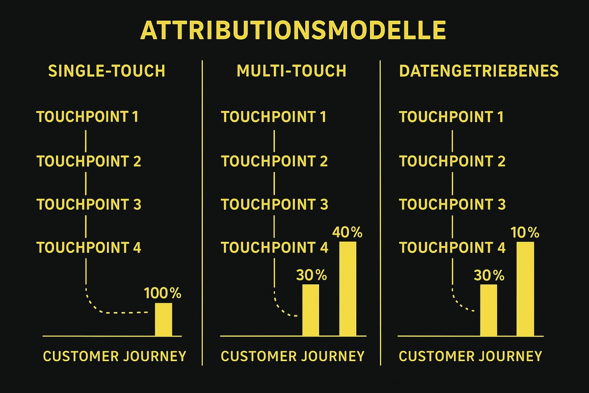 Die wichtigsten Attributionsmodelle im Überblick