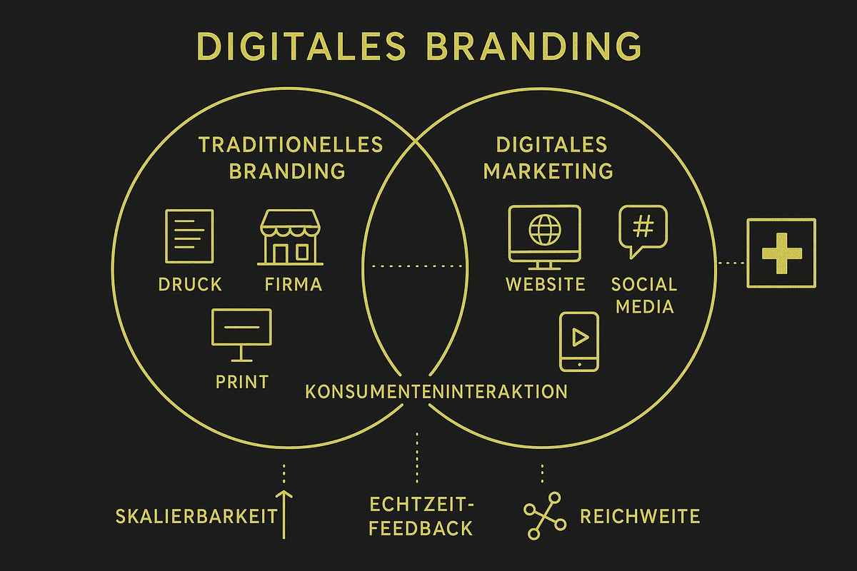 Was ist digitales Branding? Definition, Bedeutung & Unterschiede