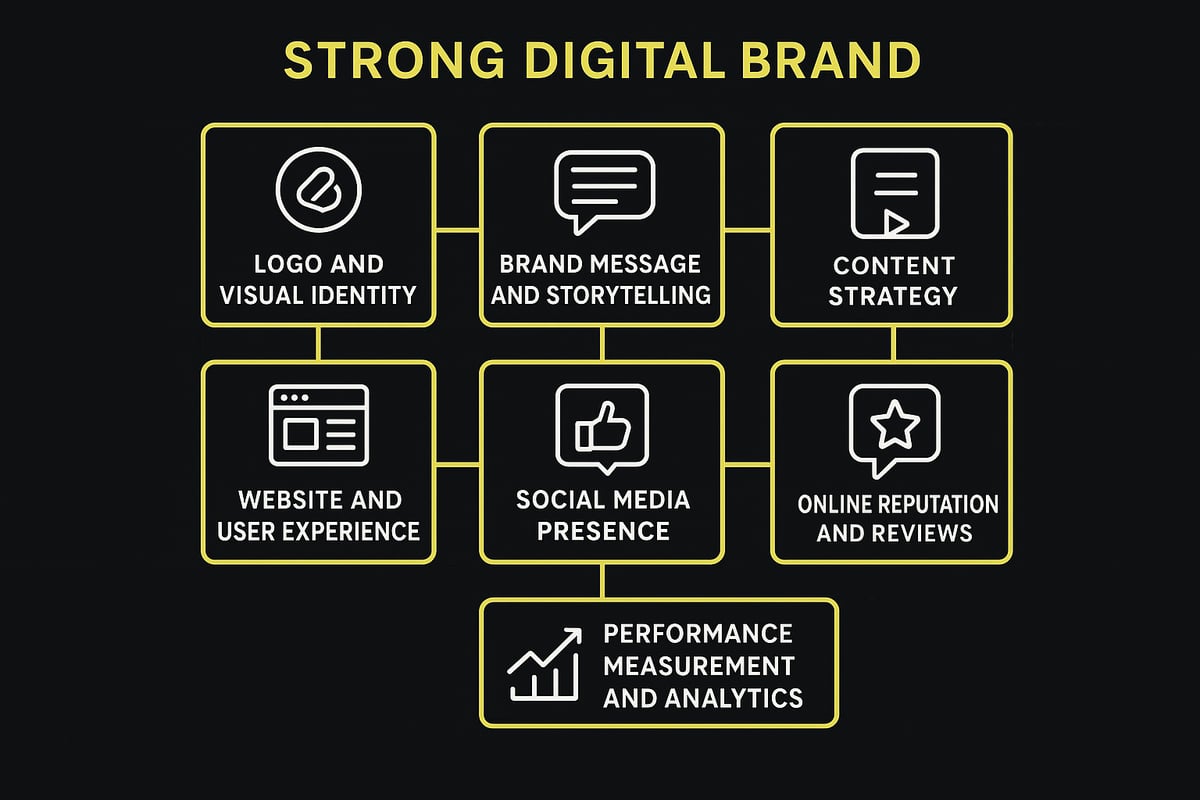 Die 7 Schlüsselelemente einer starken digitalen Marke