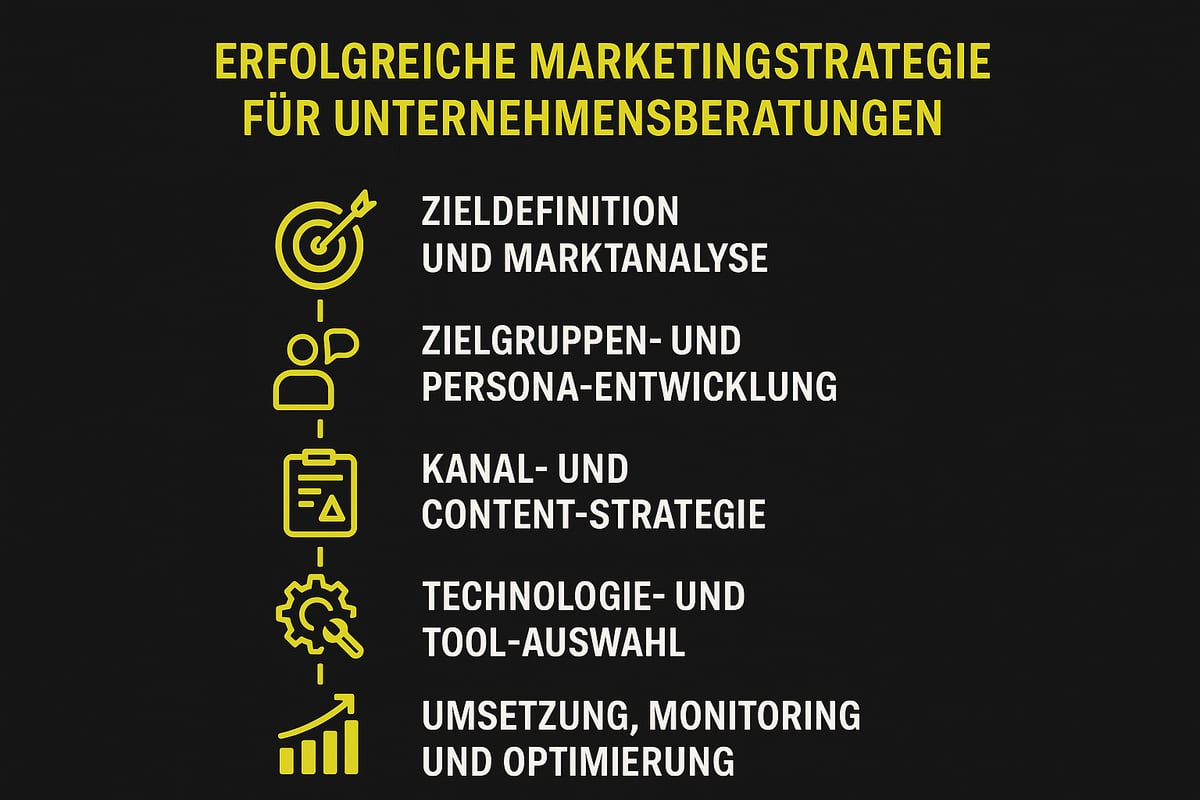 Schritt-für-Schritt-Guide: Erfolgreiche Marketingstrategie in der Unternehmensberatung 2026