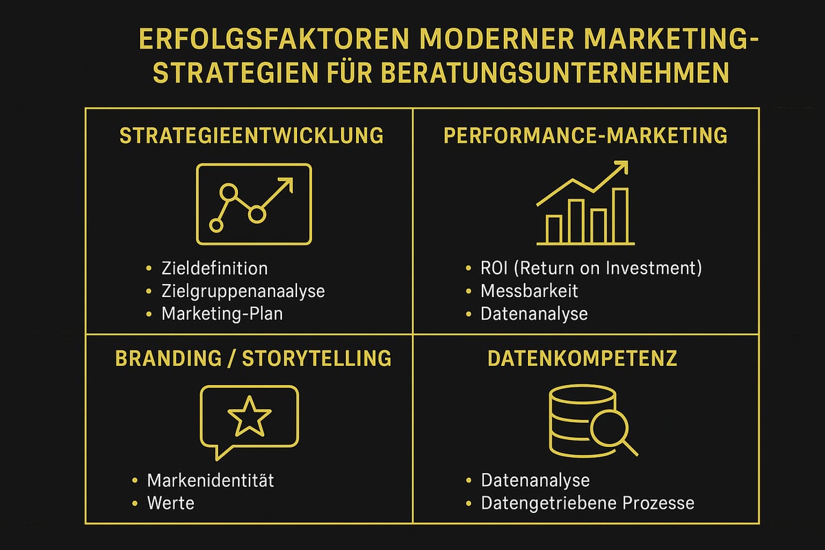 Erfolgsfaktoren moderner Marketing-Strategien für Beratungsunternehmen