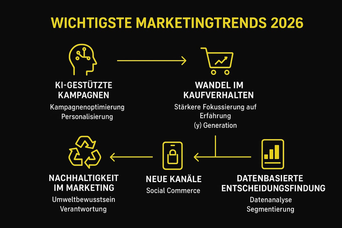 Marketingtrends 2026: Was Entscheider jetzt wissen müssen