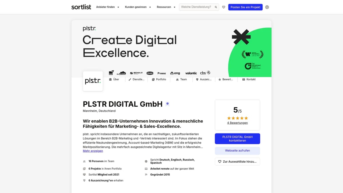 9 Consulting Agenturen, Die 2026 Den Unterschied Machen - PLSTR DIGITAL GmbH