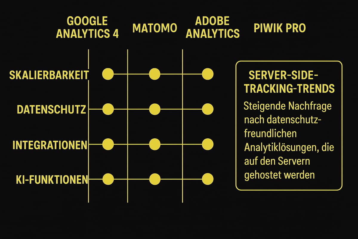 Auswahl und Vorbereitung der Analytics-Tools
