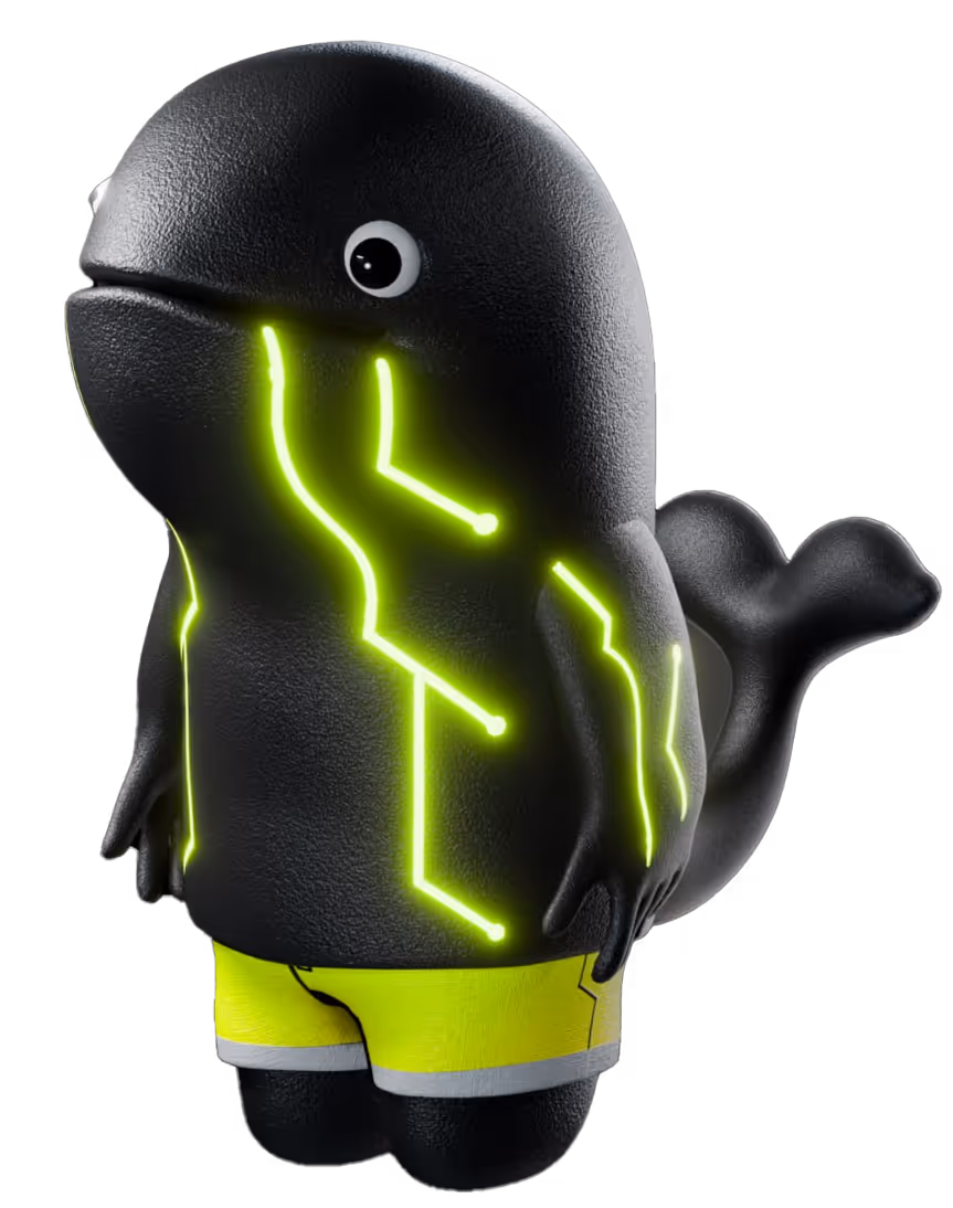 AI-powered Telegram crypto trading bot illustration