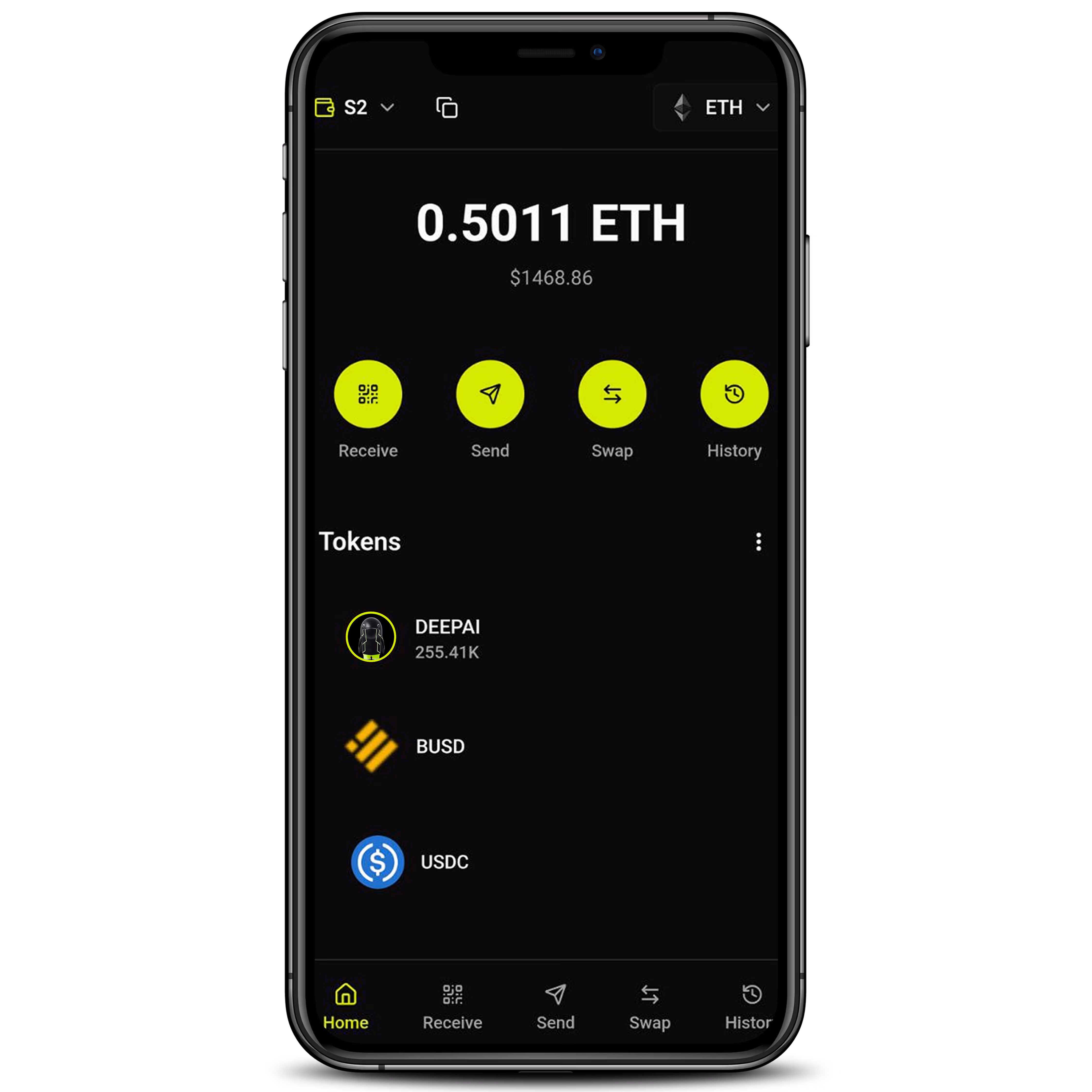 AI-powered Telegram crypto trading bot illustration