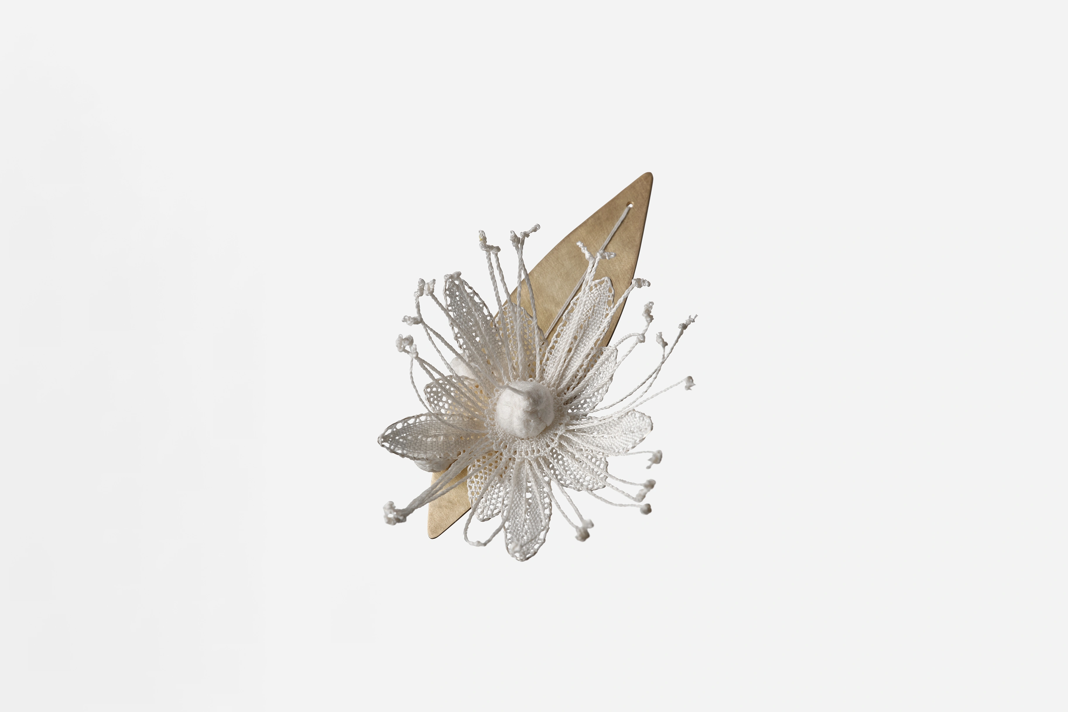 Silk Linden Blossom Brooch
