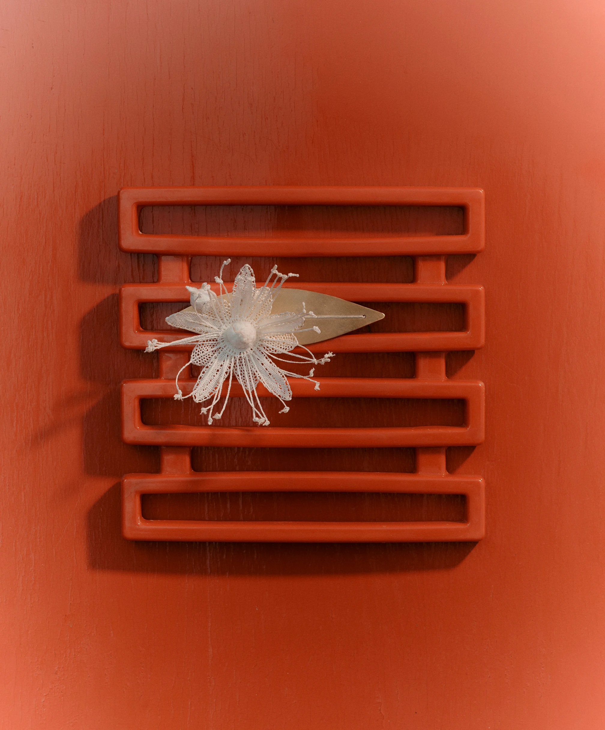 Silk Linden Blossom Brooch