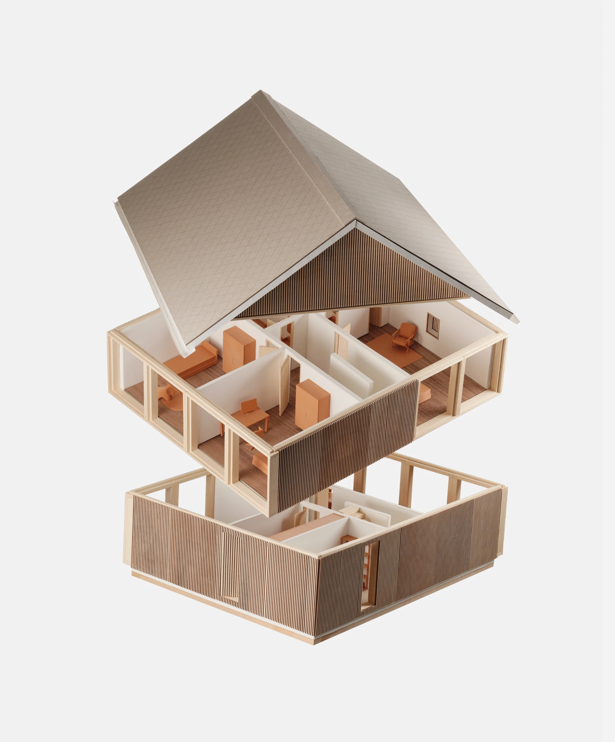 Modularni sistem lesenih montažnih hiš Fresh