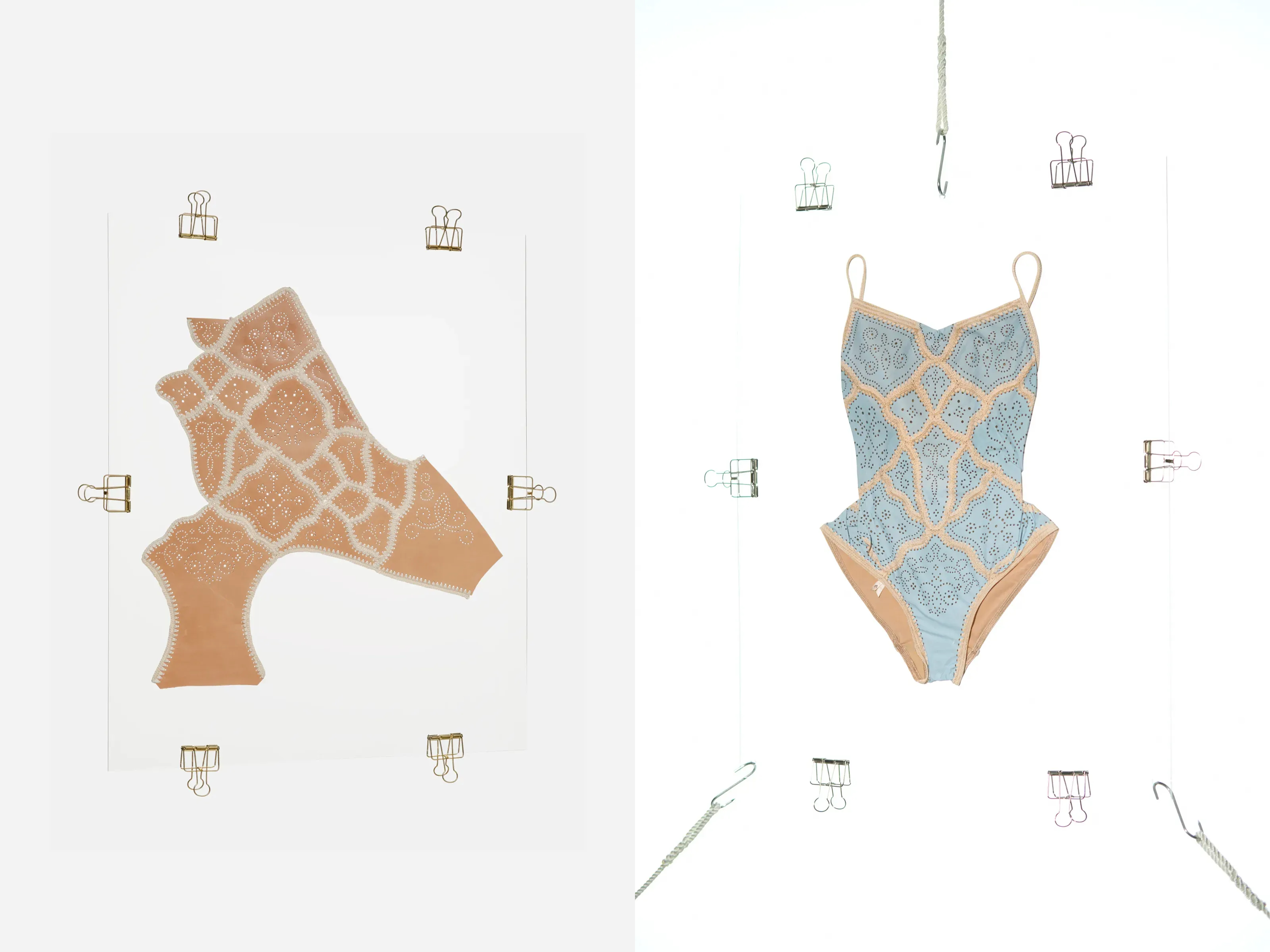 Printed ballet leotard/body/bathing suit