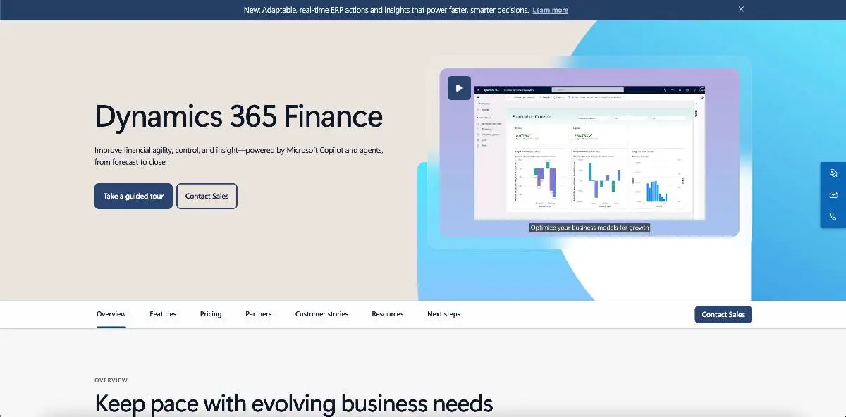Microsoft Dynamics 365 Finance
