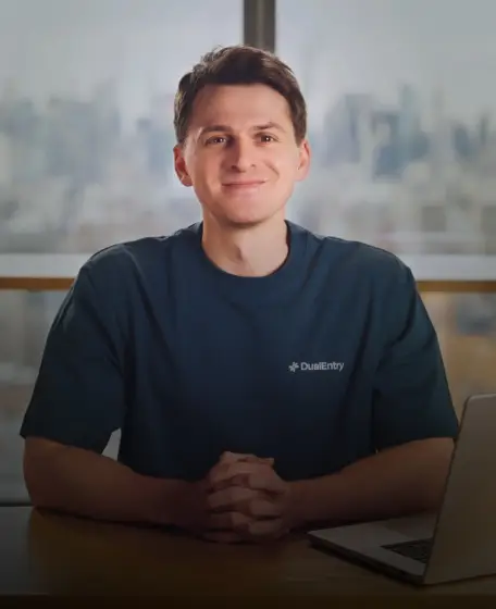 DualEntry founder Bennedict Dohmen