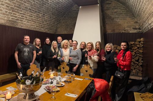 Vánoční večírek na jižní Moravě