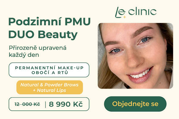 PMU DUO BEAUTY: přirozeně upravené obočí a rty bez každodenního líčení