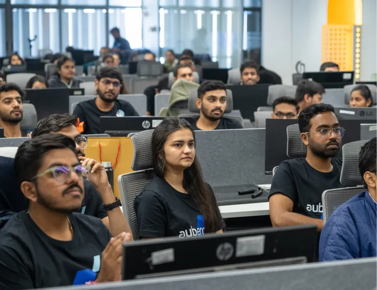 Team discussion on event image