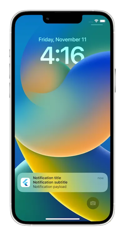 Notification on iOS Simulator