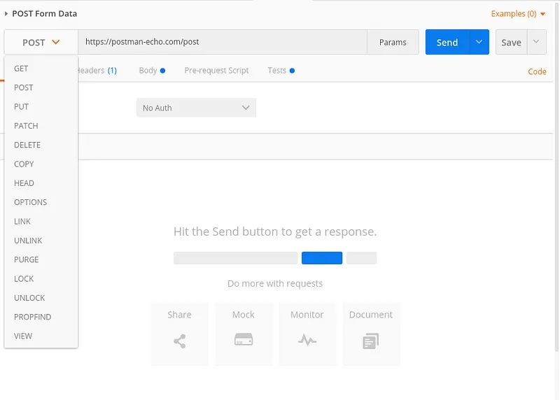 Request Methods