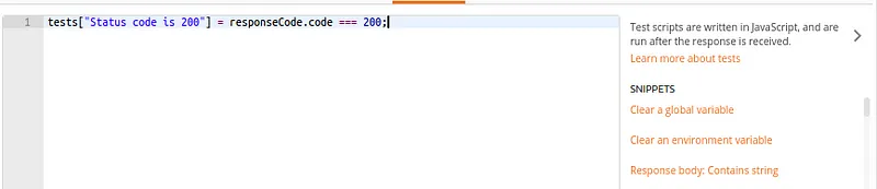 Test Script