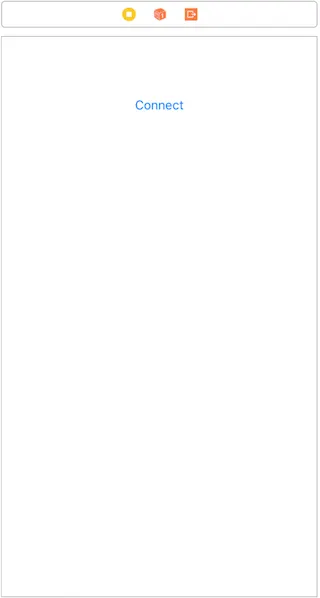 Adding a Connect button in View Controller