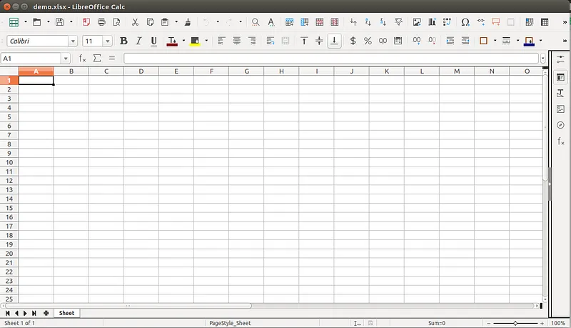Empty demo.xlsx