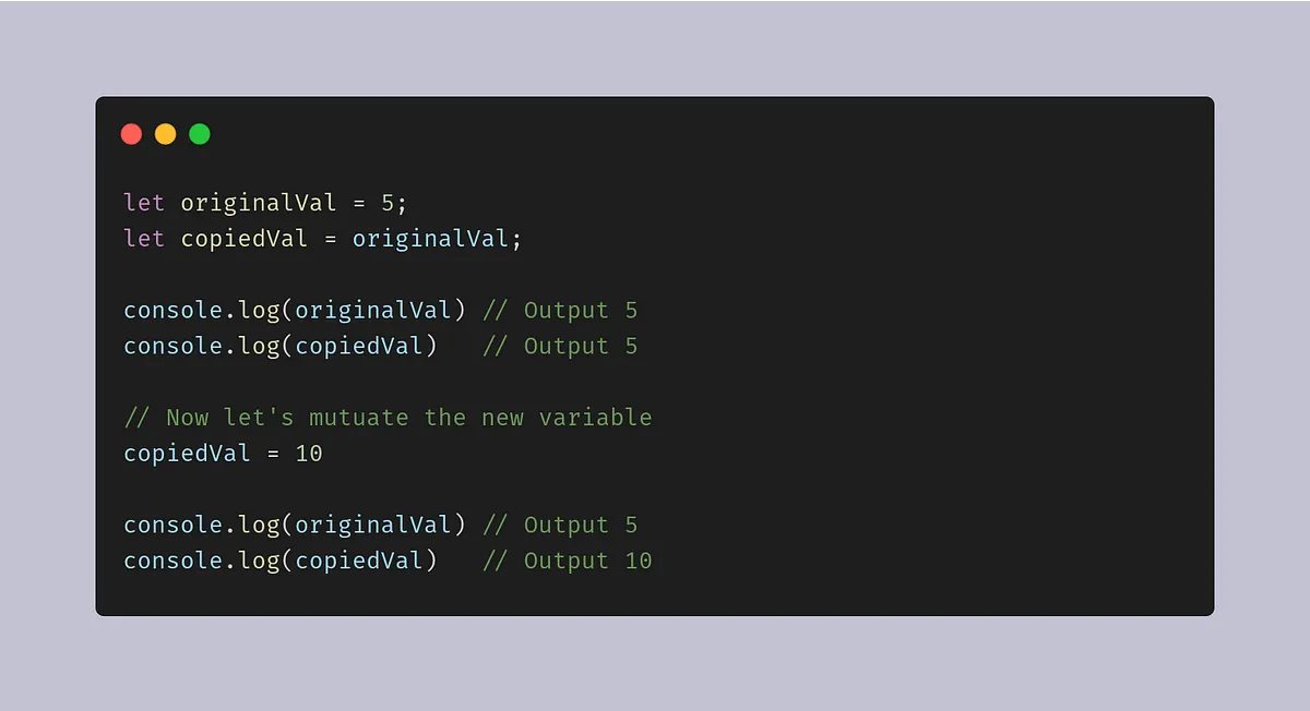 Source code to demonstrate deep copy and shallow copy