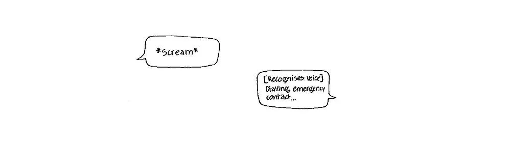 Alexa dialling emergency contact