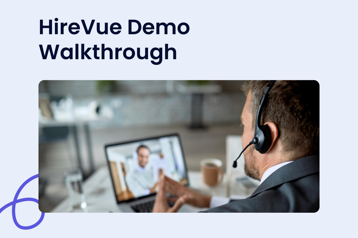 hirevue demo walkthrough