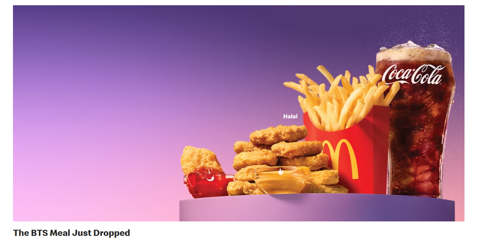 McDonald’s: The BTS Meal