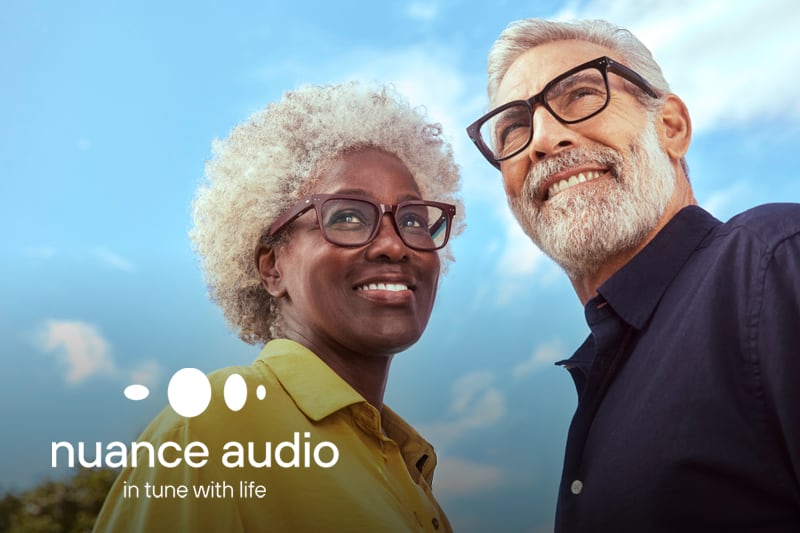 Eyecare Heston is proud to offer Nuance Audio hearing glasses